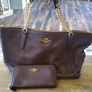 Coach Purse With Wallet